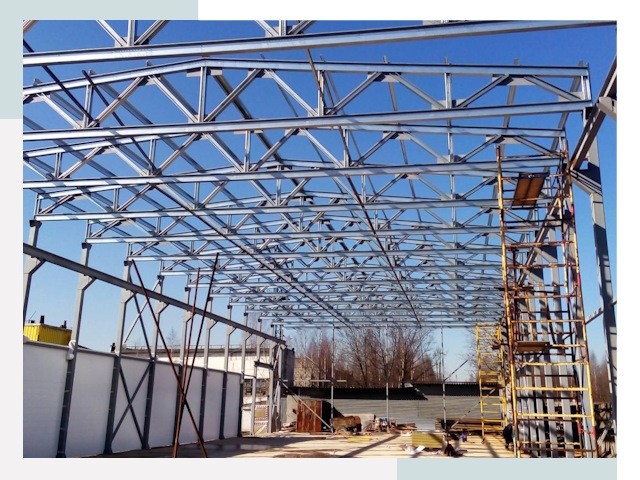 Строительство цехов в Новотроицк от 628 руб. под ключ