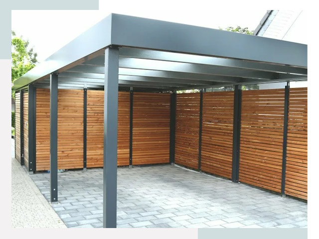 Навесы для парковки в Новотроицке