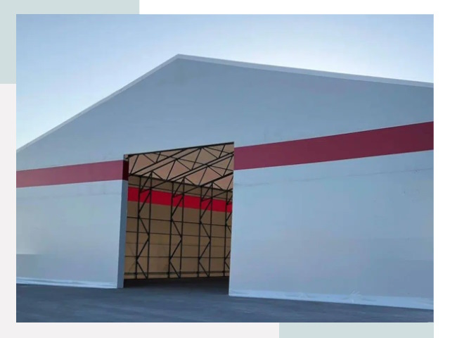 Быстровозводимые ангары в Новотроицке