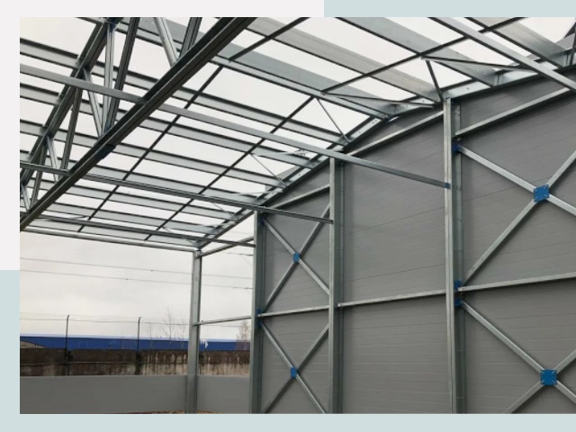 Каркасные ангары от СтальСтрой-Нвт по цене от 628 руб.