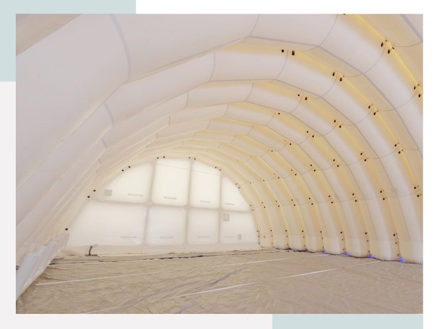 Пневмокаркасные ангары в Новотроицке