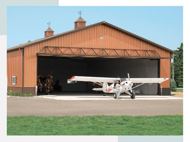 Ангары для самолетов в Новотроицке