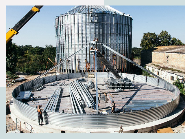 Силосы для зерна в Новотроицк от 628 руб. - Надёжное хранение