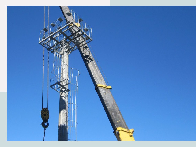 Монтаж осветительных мачт в Новотроицк от 628 руб.