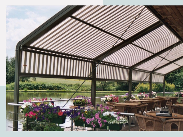 Элегантные навесы для кафе от 628 руб в Новотроицк