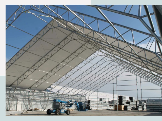 Каркасно-тентовые сооружения от СтальСтрой-Нвт по цене 628 руб.