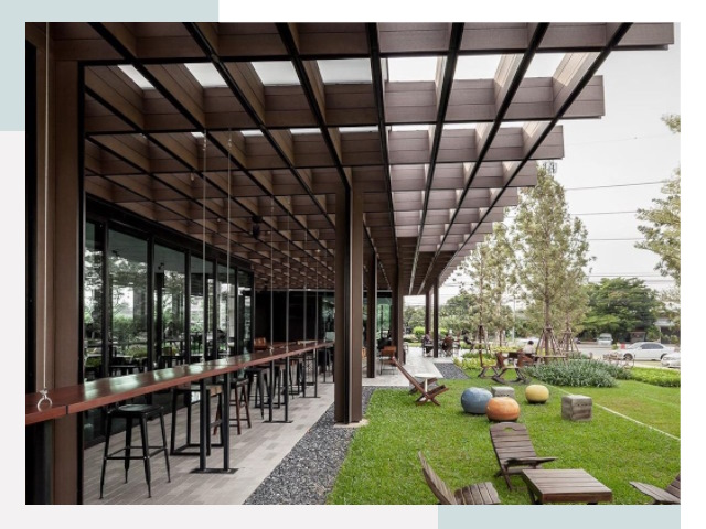 Летние веранды для кафе в Новотроицке