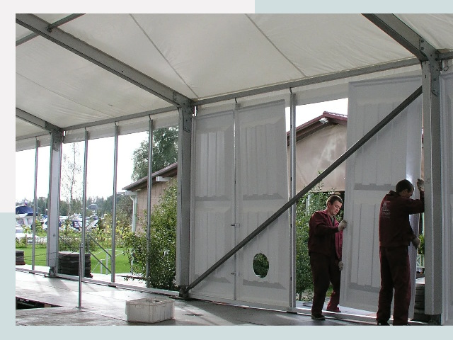 Быстро сборные шатры в Новотроицк от 628 руб. за м²