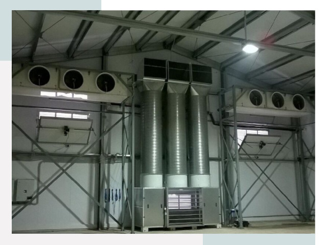 Инженерные системы для ангаров в Новотроицке