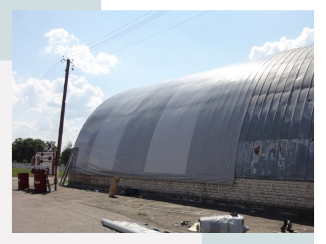 Ремонт ангаров в Новотроицке