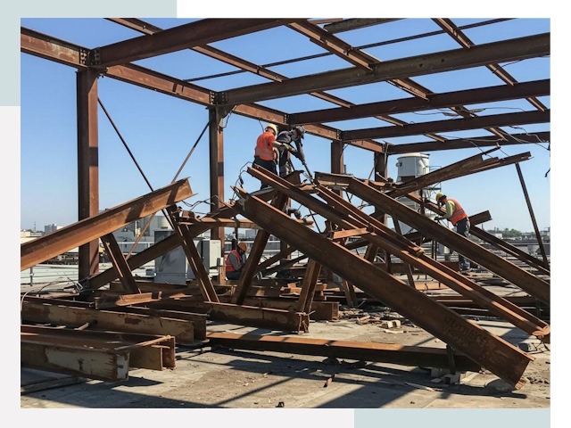 Демонтаж металлоконструкций в Новотроицке от 628 руб.